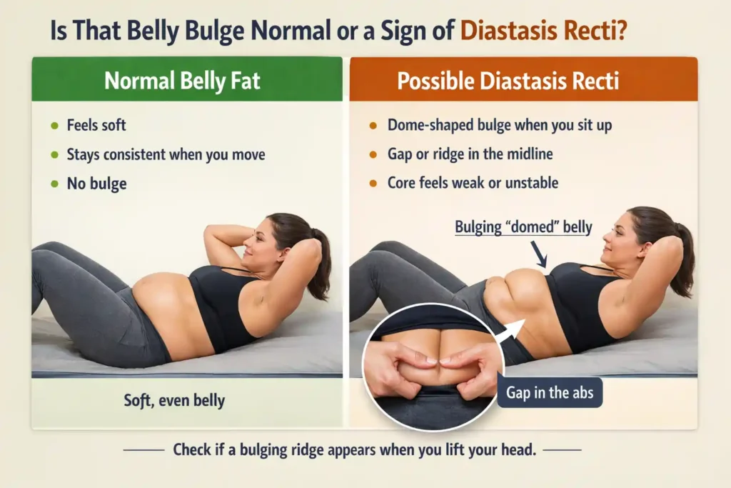 Is That Belly Bulge Normal or a Sign of Diastasis Recti Theale