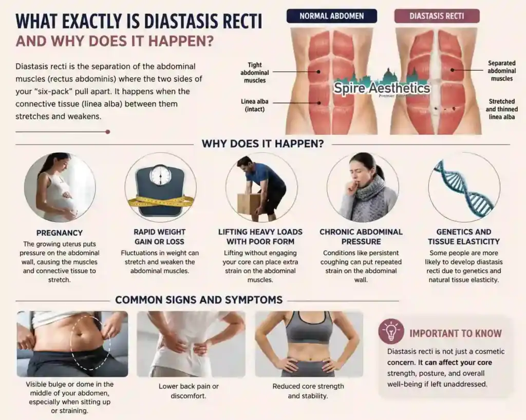 What Exactly Is Diastasis Recti and Why Does It Happen Theale?