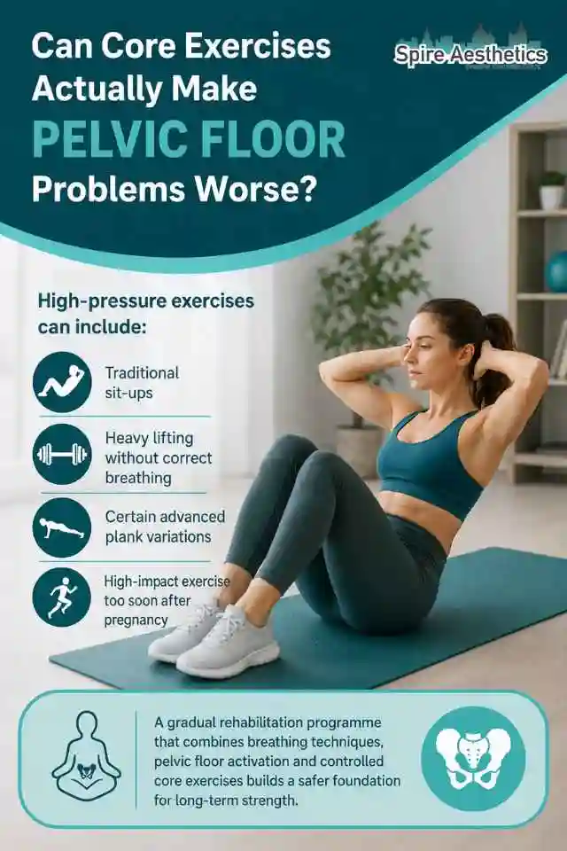 Can Strengthening Your Core Alone Actually Make Pelvic Floor Problems Worse Theale?